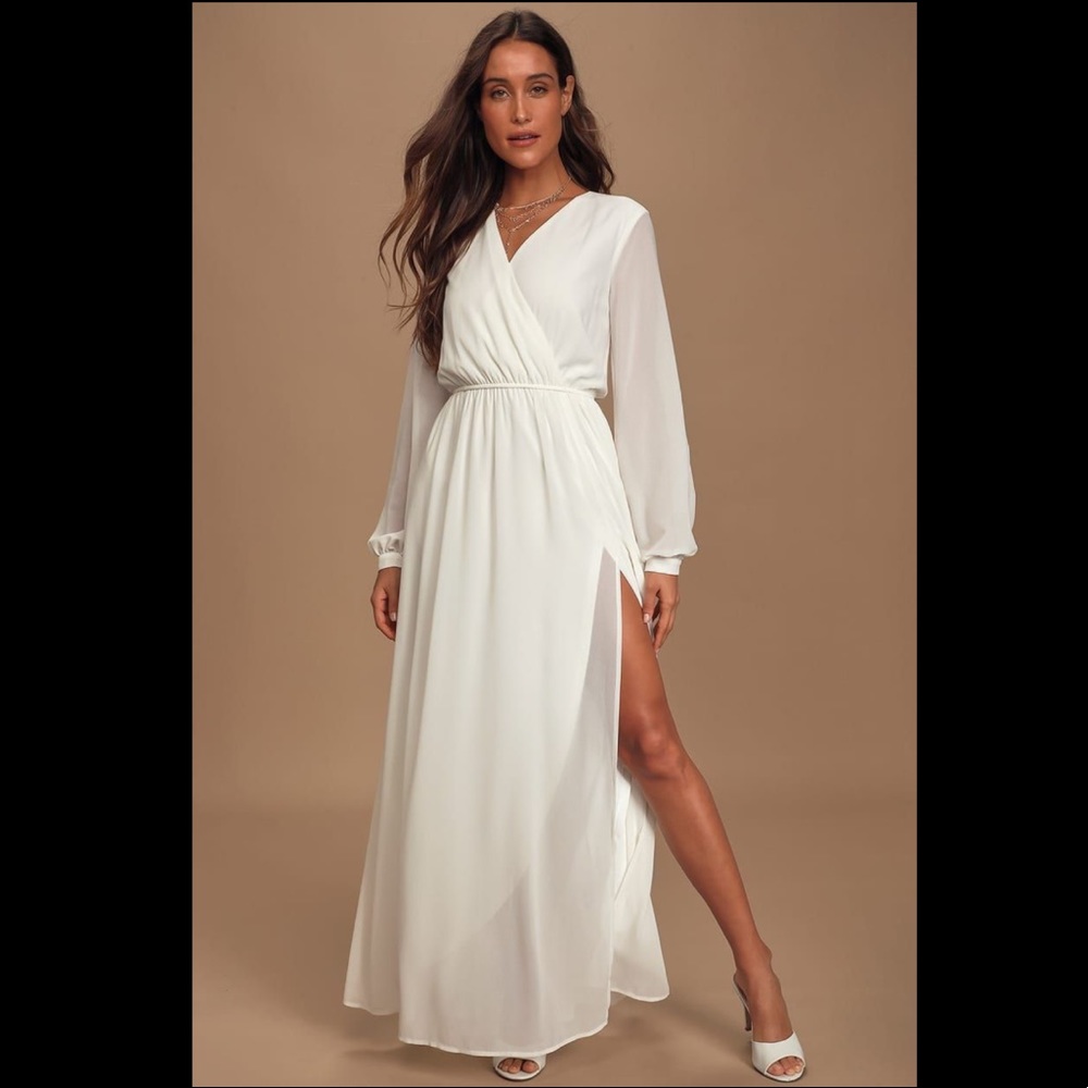 White Maxi Dress